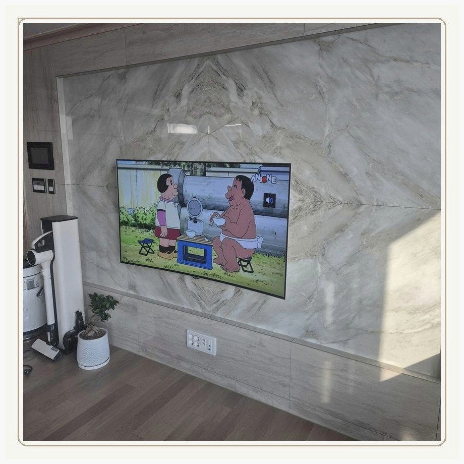행신동 벽걸이TV 설치 사례